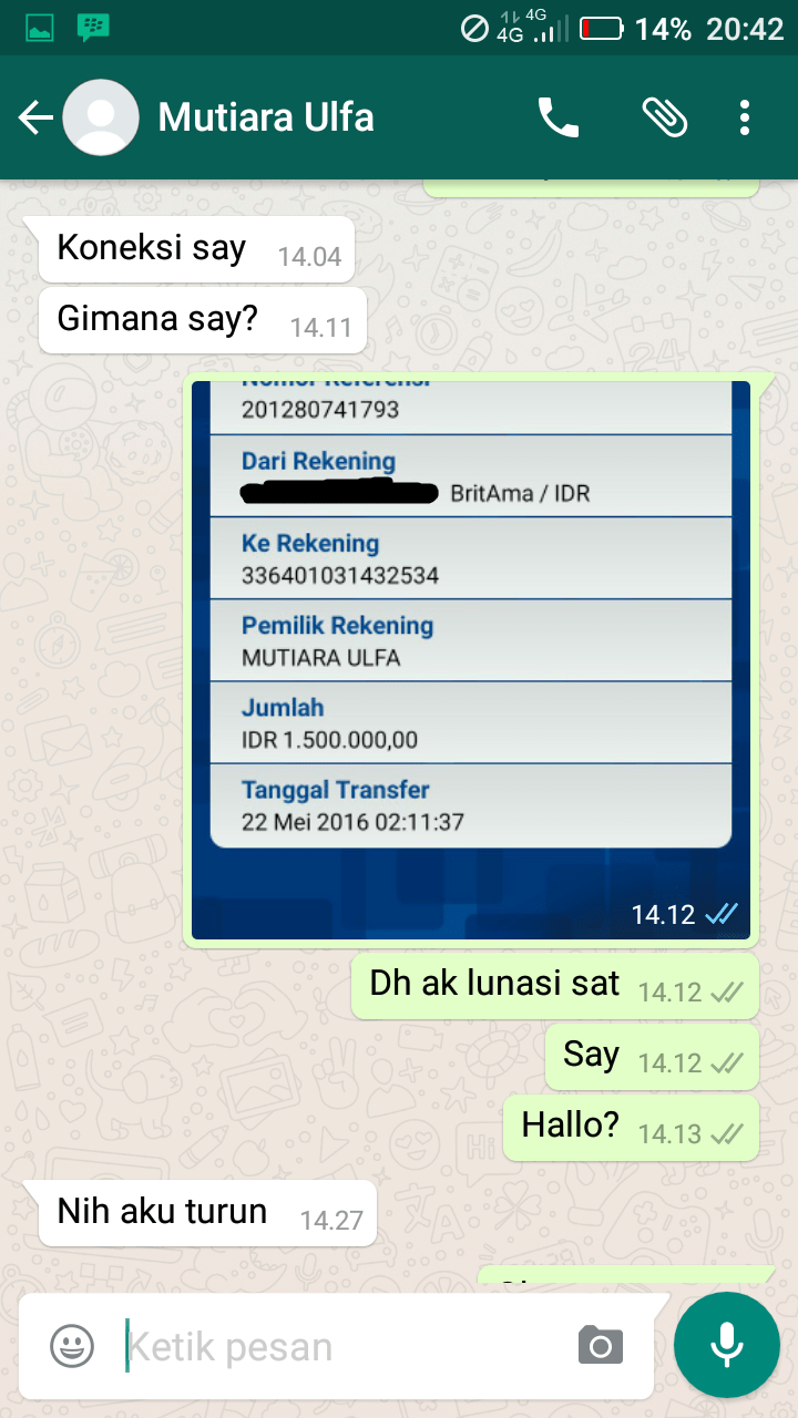 Waspadai Komplotan Penipu MUTIARA ULFA