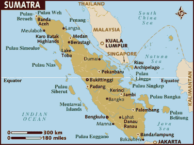 Sumatera, Pulau Emas nan Retas