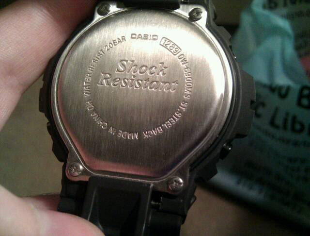 original g shock made in