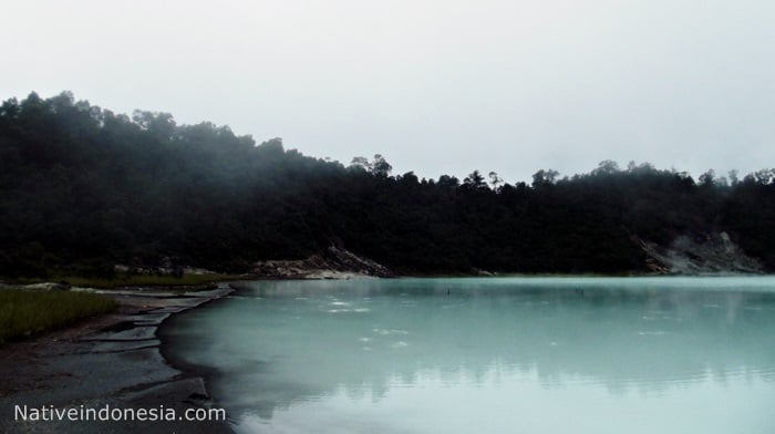kawah talaga bodas, kawah putihnya garut