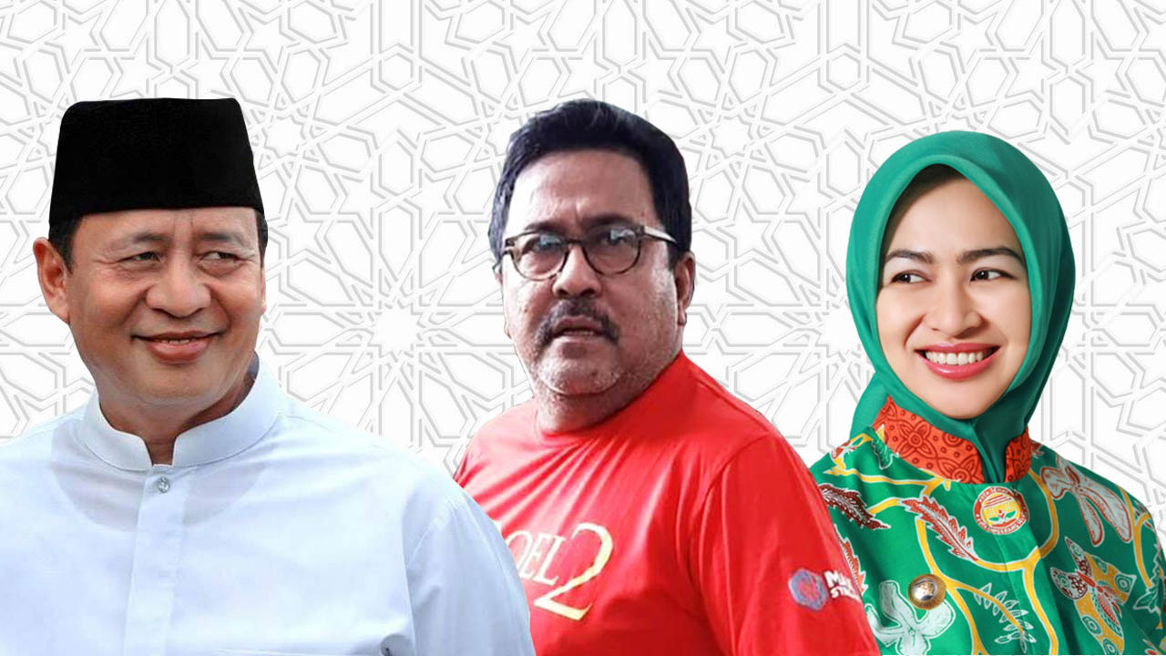 2 Eks Gubernur, Airin, Isyana Bagus Oka dan Hary Tanoe Adu Nasib di Banten III