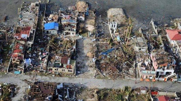 Filipina Darurat Bencana Karena Topan Haiyan Yang Dahsyat