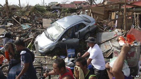 Filipina Darurat Bencana Karena Topan Haiyan Yang Dahsyat