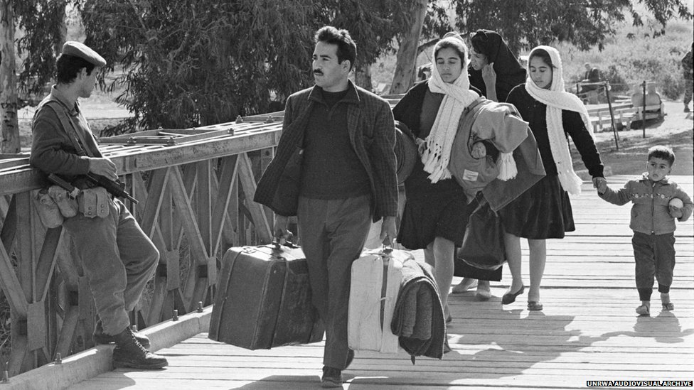 Menyedihkan, Ini Dia Foto-Foto Pengungsi Palestina Di Awal Invasi Israel