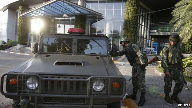 Thailand army declares martial law
