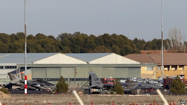 Greek fighter jet crashes in Spain killing 10 people