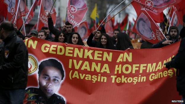 2.000 Orang Hadiri Pemakaman Wanita Jerman yang Terbunuh Melawan ISIS