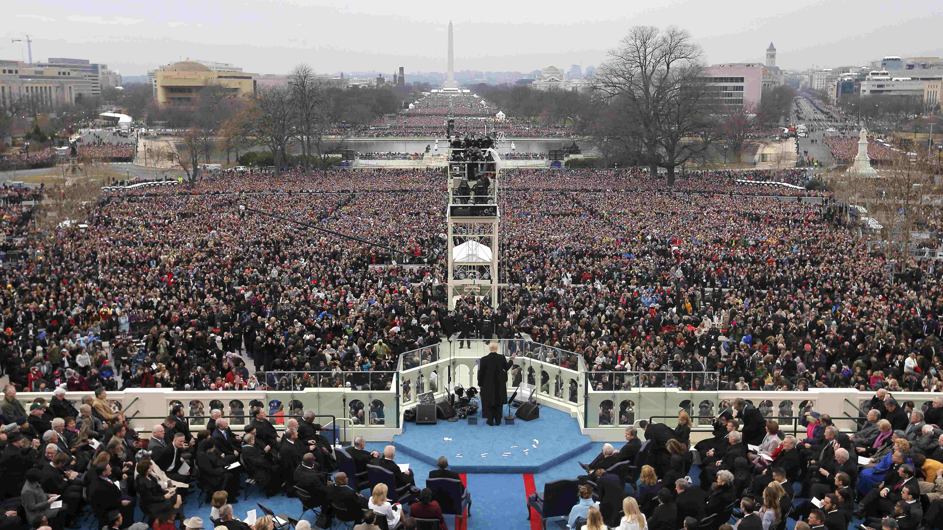 Ini Dia Bedanya Pelantikan Presiden Barack Obama Dan Donald Trump