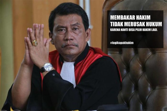 Meme-Meme Kocak Pak Hakim &quot;Bakar Hutan Tidak Merusak Lingkungan Hidup&quot;!!