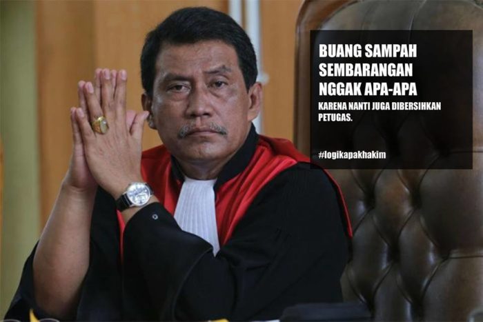 Meme-Meme Kocak Pak Hakim &quot;Bakar Hutan Tidak Merusak Lingkungan Hidup&quot;!!