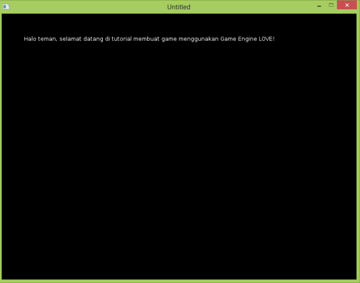 LÖVE 2D Game Engine - Belajar Buat game Yuk!