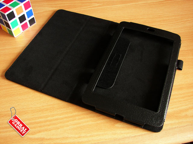 Anti Gores Glare Silicon Soft Jelly Case Leather Flip Portfolio Rotary Google Nexus 7
