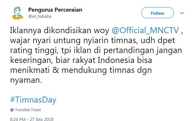 Curhat Keselnya Nonton Timnas U-16 karena Iklan, Kocak Tapi Kasihan 