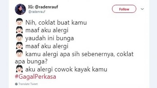Viral! 15 Tweet #Gagalperkasa Penuhi Media Sosial Twitter bikin cowok pada minder