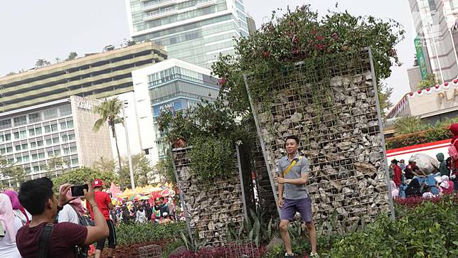 Instalasi Batu Gabion Dibongkar Sementara, Ini Alasannya