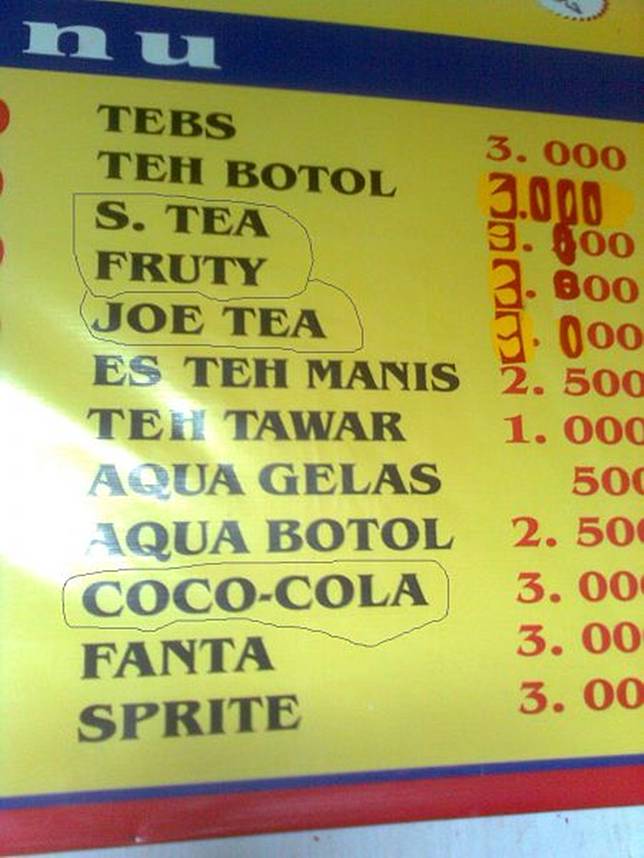 Tulisan Typo Kocak di Tempat Umum Ini Bikin Kamu Mikir Dua Kali 