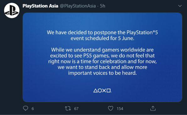 [Info] Pameran Playstation 5 Resmi Ditunda