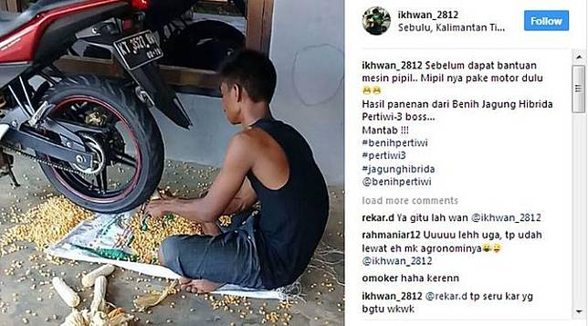 Viral Petani Kalimantan Timur Pakai Yamaha V-Ixion untuk Hal Ini