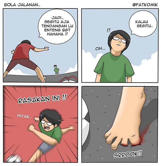 Komik 'kehidupan generasi 90an' yang bikin ngakak...