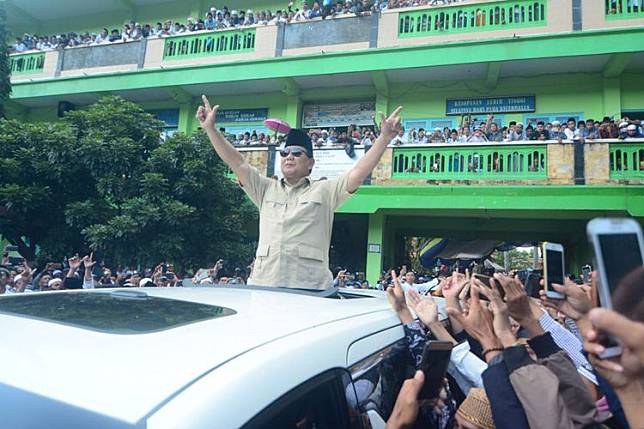 Prabowo: Sehari Setelah Terpilih, Saya Akan Jemput Habib Rizieq