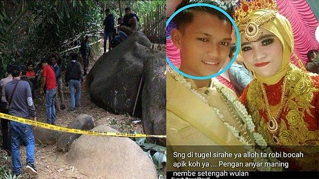 Pengantin Baru Tewas Dibacok Mantan Pacar Sang Istri