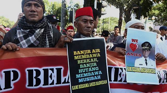 FPI Bela Anies soal Banjir: Anies Adalah Simbol Perjuangan Umat Islam