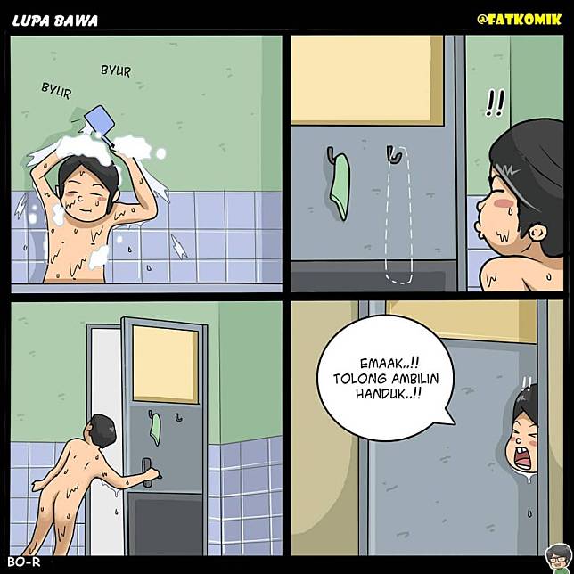 Komik 'kehidupan generasi 90an' yang bikin ngakak...