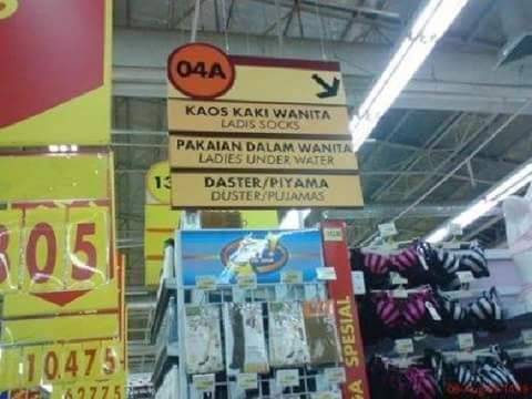 Tulisan Typo Kocak di Tempat Umum Ini Bikin Kamu Mikir Dua Kali 
