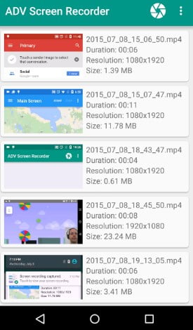 Aplikasi Perekam Layar Android Terbaik