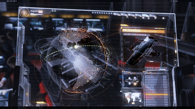 Desain Interface di Film Avengers