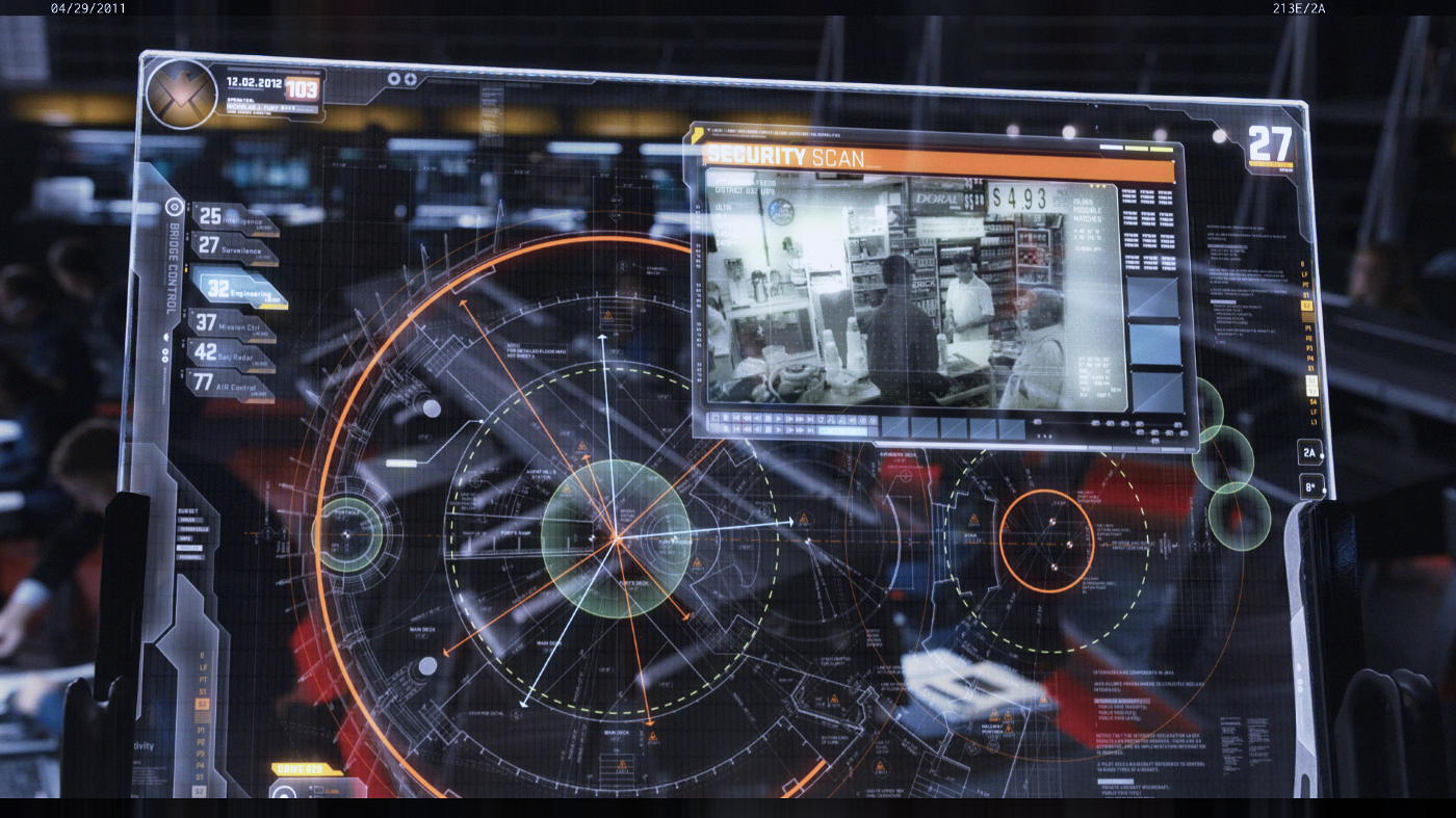 Desain Interface di Film Avengers