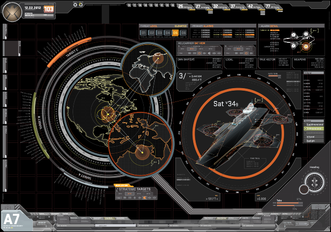 Desain Interface di Film Avengers