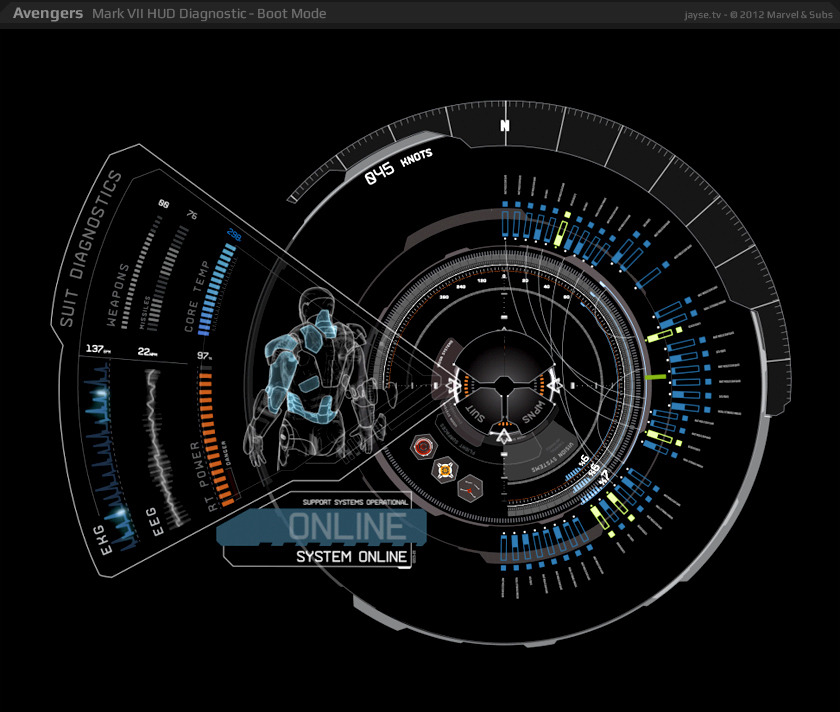 Desain Interface di Film Avengers