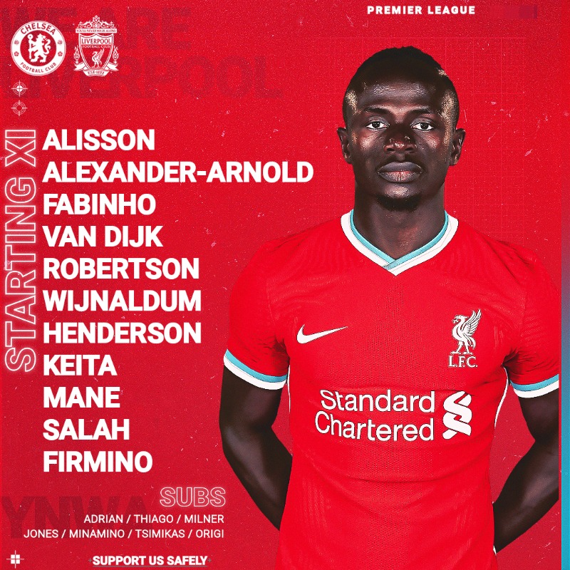 Review Chelsea vs Liverpool : Fabinho Magang, Thiago Gemilang, Liverpool Menang