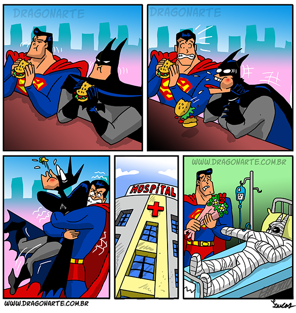 Komik Parodi Paling Kocak, Batman vs Superman Feat. Superhero, ngakakss ahh..!!!