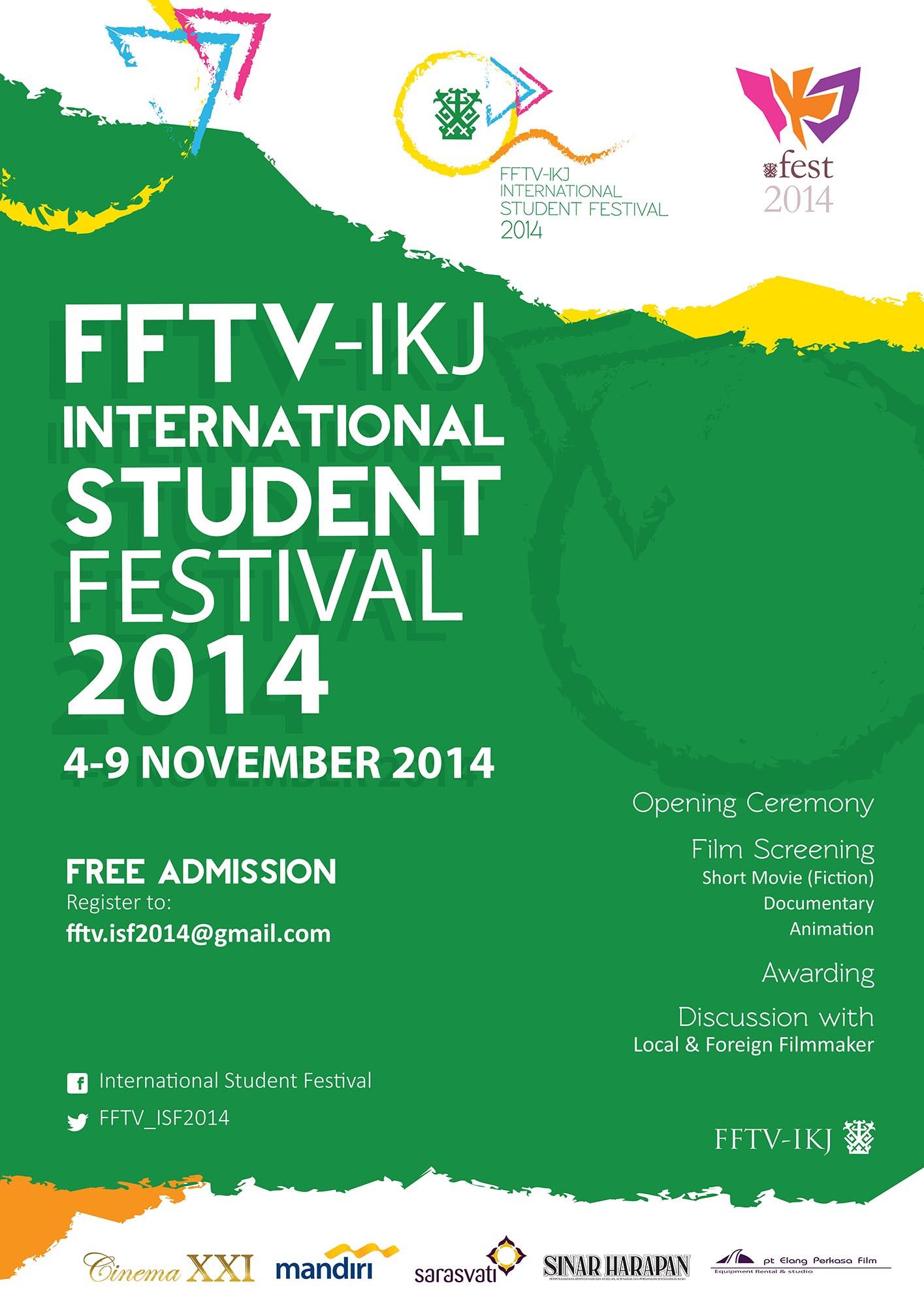 &#91;INFO&#93; FFTV-IKJ INTERNATIONAL STUDENT FILM FESTIVAL