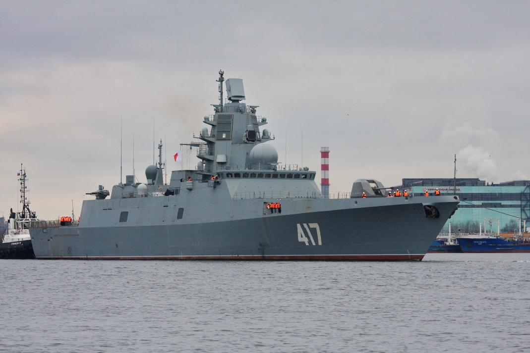 &#91;CAKEP&#93; RUSSIA frigate &quot;Admiral Gorshkov&quot; Sea Trial