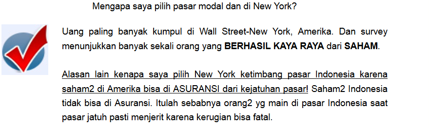 Belajar Bisnis Saham Amerika? Masuk Sini Gan