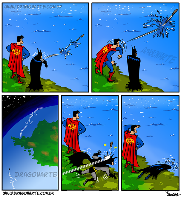 Komik Parodi Paling Kocak, Batman vs Superman Feat. Superhero, ngakakss ahh..!!!