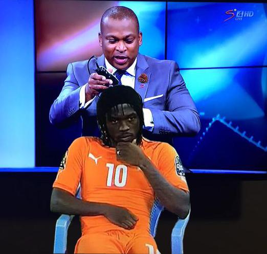 Meme Gervinho dan kursi plastiknya