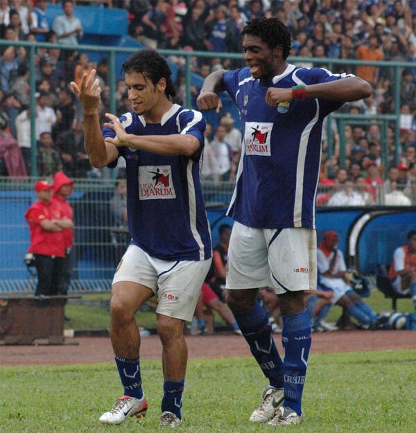 Perayaan Gol Bobotoh PERSIB BANDUNG