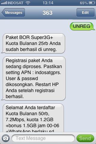 Kecewa dengan paket internet indosat im3