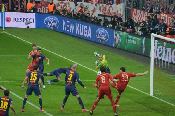 Foto Bayern Muenchen tadi pagi