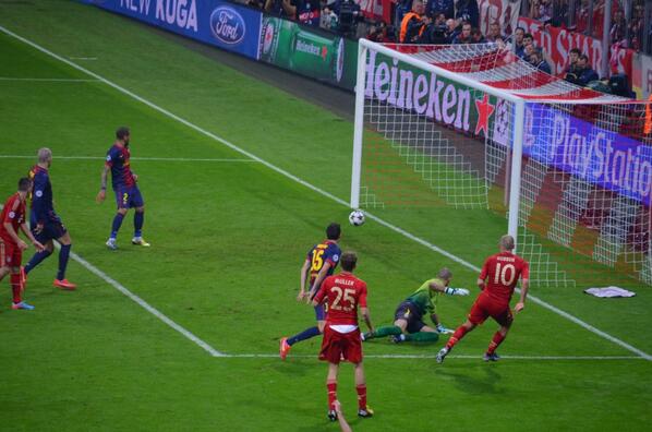 Foto Bayern Muenchen tadi pagi
