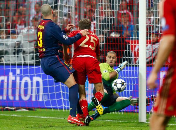 Foto Bayern Muenchen tadi pagi