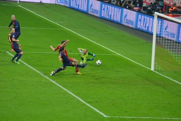 Foto Bayern Muenchen tadi pagi