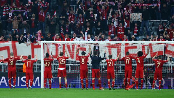 Foto Bayern Muenchen tadi pagi