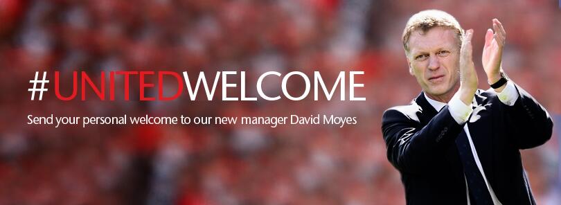 David Moyes is the NEW MANAGER of Manchester United