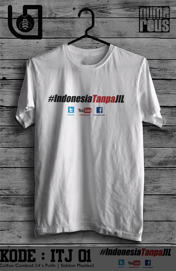 | Pre Order | - Wizard Shop #IndonesiaTanpaJIL Tee UnOfficial