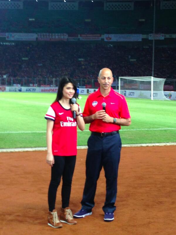 Inilah Si Bening Reporter Arsenal...